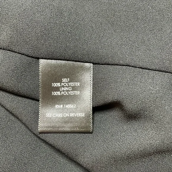 TORRID Black Chiffon Swing Cami Adjustable Straps Lined CA Sz 2X - Picture 7 of 10